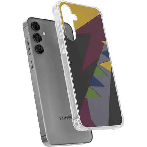 Sneakerhead Geometric Galaxy S24 Plus Clear Case